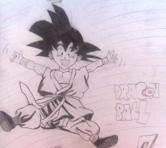 Goku blanco y Negro by gabriela2400 on DeviantArt Goku blanco y Negro by gabriela2400 on DeviantArt