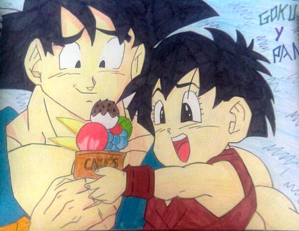 Goku y Pan by gabriela2400 on DeviantArt