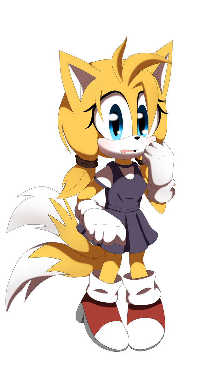 tails mujer by shariajhanjile on DeviantArt