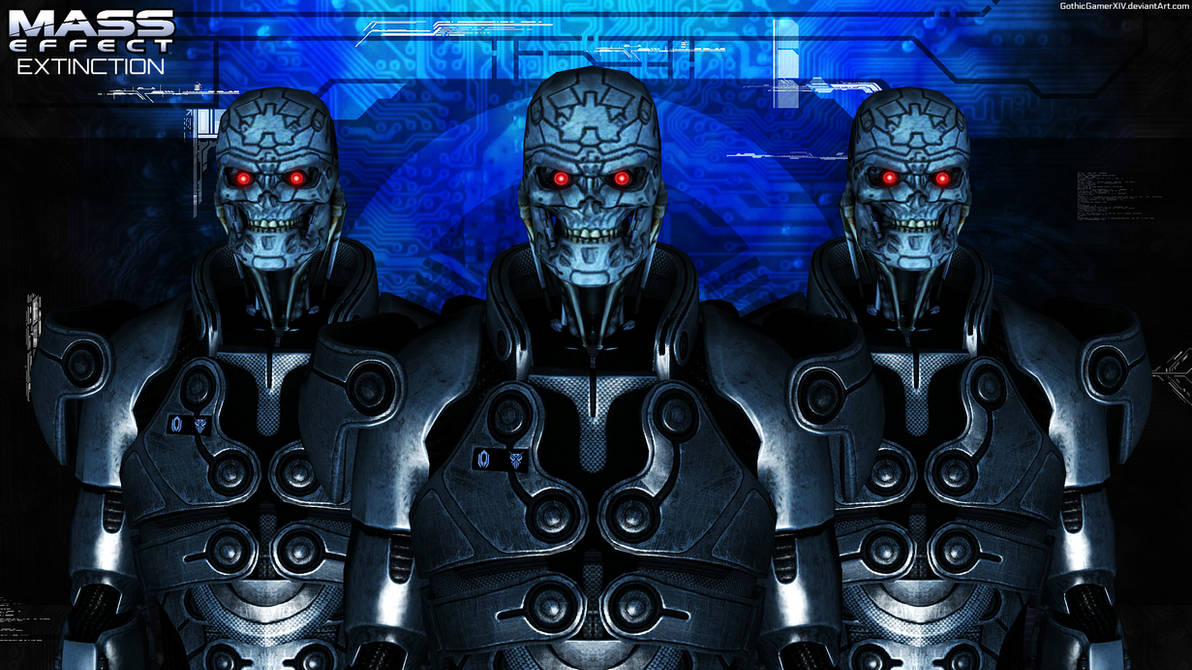 ME: Extinction - C.D. Terminator troops by GothicGamerXIV on DeviantArt