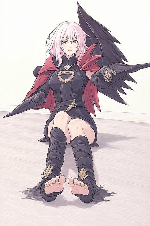 Foot Poses Deviantart Foot pose (Variation) by thevoid4209 on DeviantArt