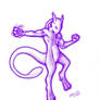 Pokemon fanart mewtwo