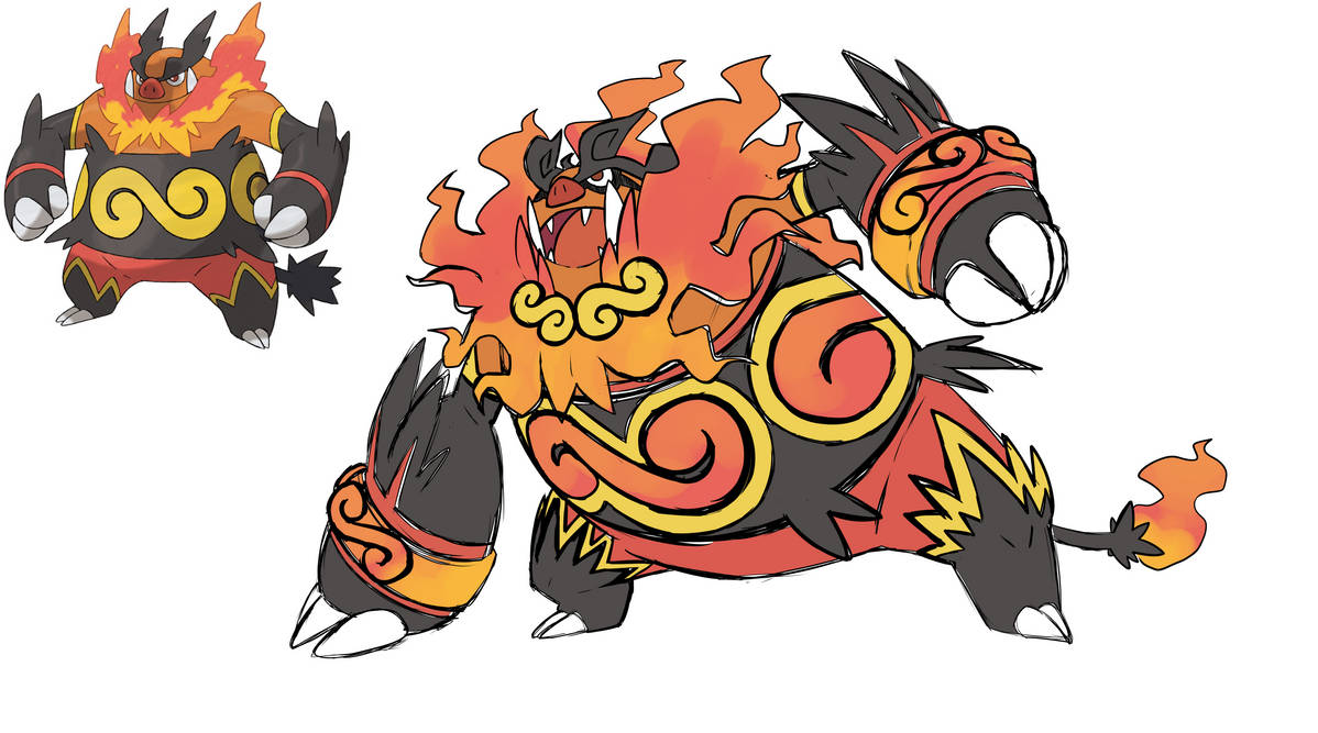 Slizerd Mega Z-A Starters (concept art) by Zanzart-DRAWS on DeviantArt