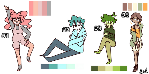 Color Palette Adopts (3/4 OPEN)