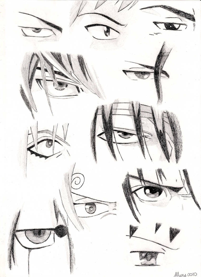 How to Draw Manga - Male eyes (part 2) - Wattpad