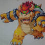 Pixel art Super smash bros: Bowser