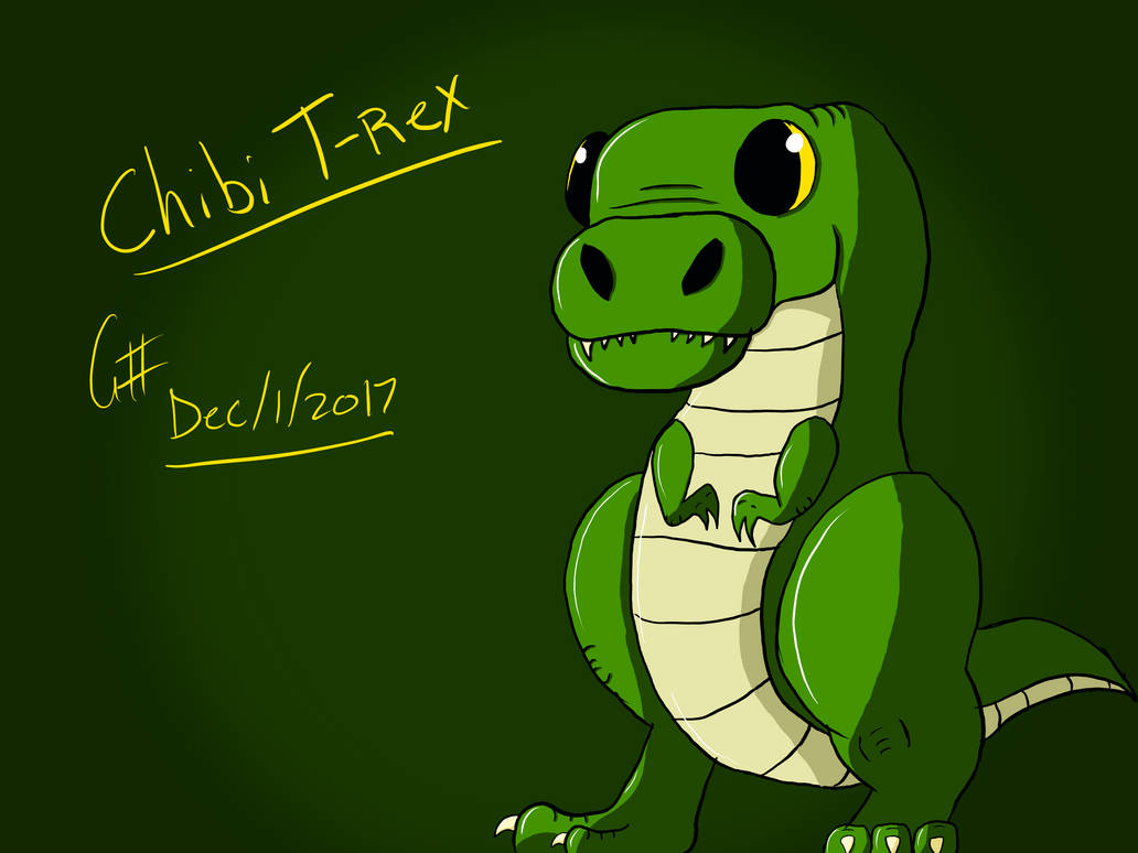 Chibi T-Rex by ProfRaptor25 on DeviantArt