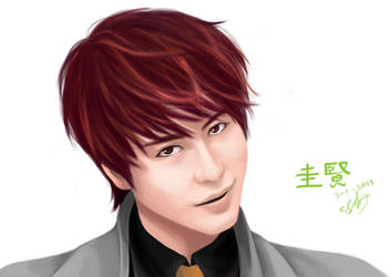 Gui Xian (Kyuhyun) evil smirk!