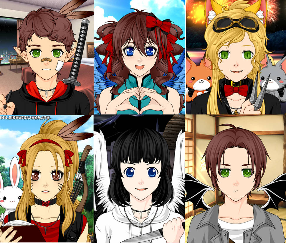 Rinmaru Designs - Friends 1 by LastoftheWolves on DeviantArt