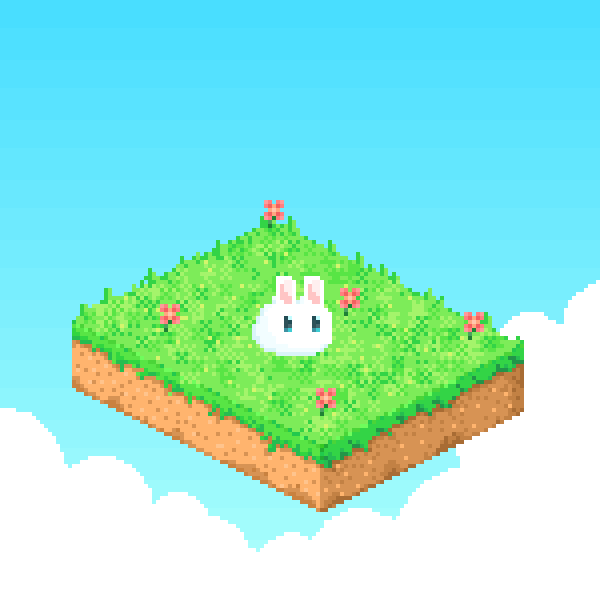 Isometric Rabbit Isometric Rabbit by pixamochi on DeviantArt