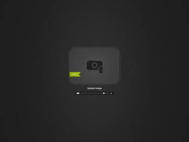 Drop Image Uploader Free PSD