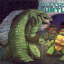 THE 1ST APPEARANCE OF LEATHERHEAD IN TMNT. 
