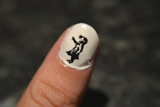 Banksy Nails 1