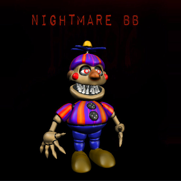 Five Nights at Freddy's 4 - Nightmare BB | Sticker