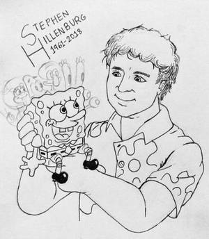 Hand-Drawn Drawings#41: Stephen Hillenburg Tribute