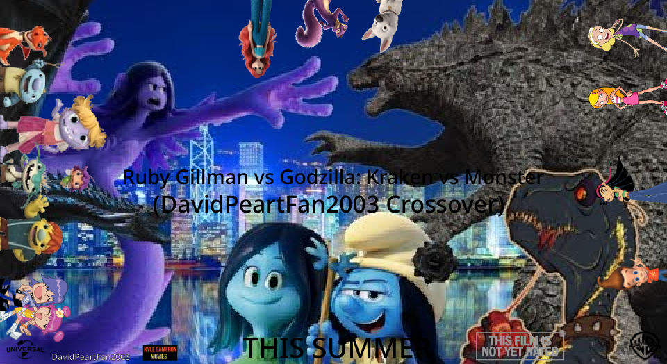 Ruby Gillman vs Godzilla (DPF2003 Crossover) by 20thCenturyFoxFun on ...