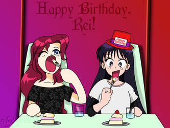 Happy Birthday, Rei! by FlyingPrincess