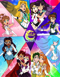 Sailor Senshi OCs - Collab by FlyingPrincess