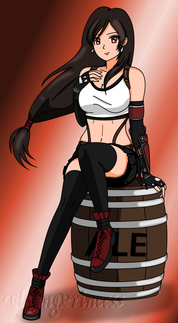 FF7 Remake Tifa by FlyingPrincess