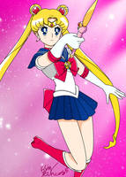 Figure to Art: Sailor Moon by FlyingPrincess