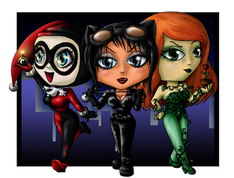 Gotham City Chibis