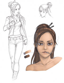 Riley - Character Design