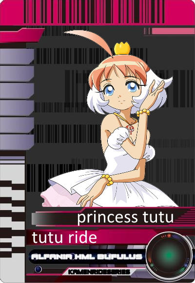 Tuti Rider princess tutu rider card by mariushoratiu on DeviantArt