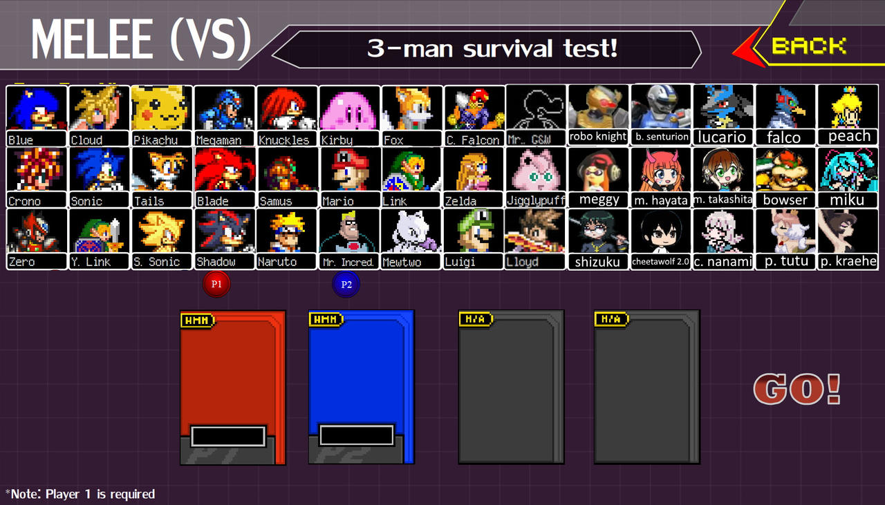super smash flash 1 roster by mariushoratiu on DeviantArt