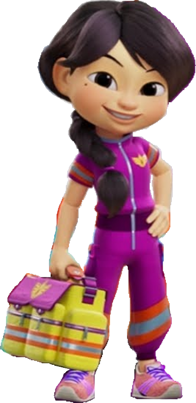 violet (firebuds) render by mariushoratiu on DeviantArt