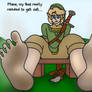 Link's Tired Feet (Request)