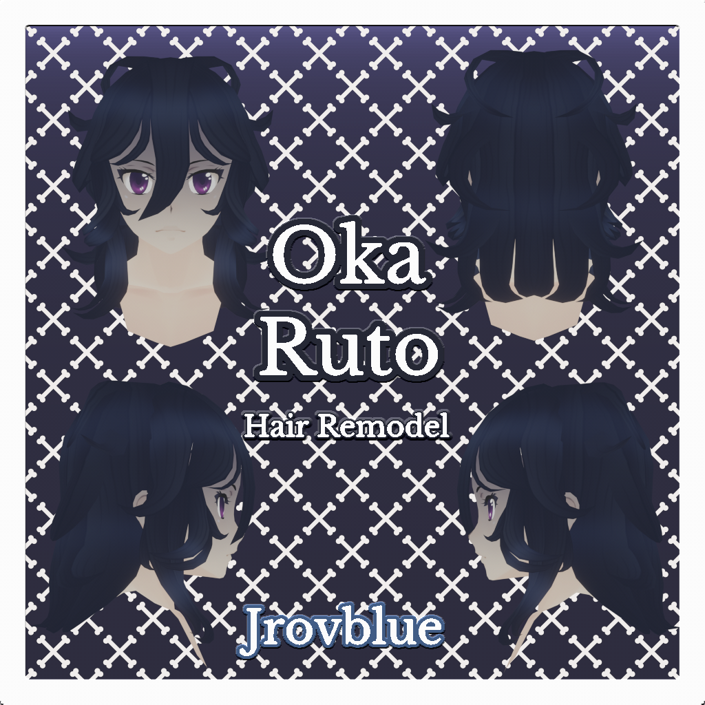 Oka Rudo Oka Ruto Hair Remodel by Jrovblue on DeviantArt