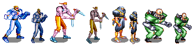 Commando Family Computer Characters Captain Commando Characters by BiliantoKUSANAGI on DeviantArt