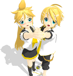 Kagamine Rinto and Lenka