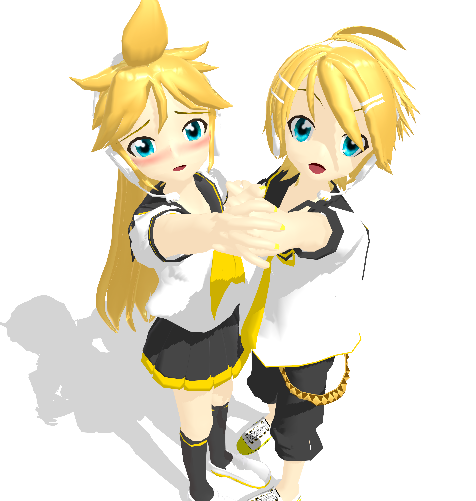 Kagamine Rinto and Lenka