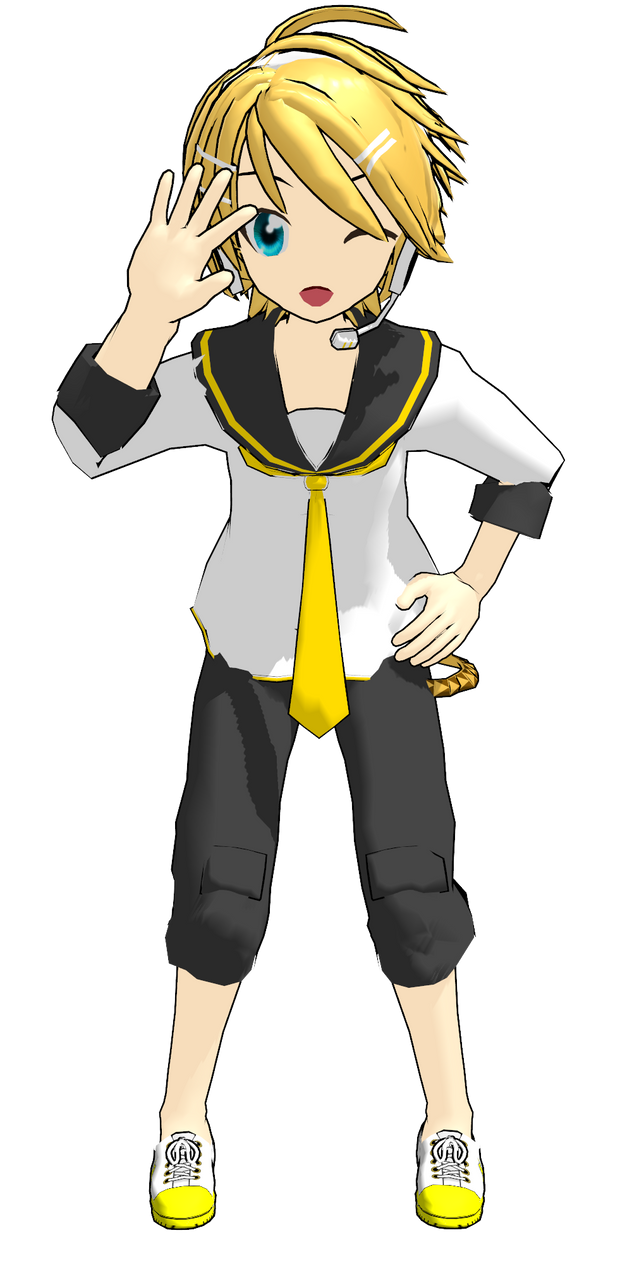 MMD Newcomer Rinto Kagamine by MMDbeginner on DeviantArt