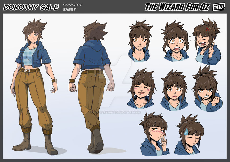 Dorothy Deviantart the Wizard for OZ: Dorothy Gale Concept by TreyBarksArt on DeviantArt