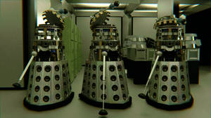 Dalek Prototype Models by WhosWho23