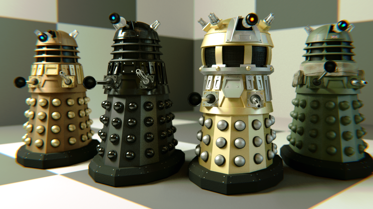 New Series Daleks Render