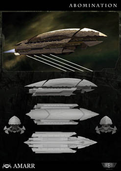 Amarr Abomination battleship