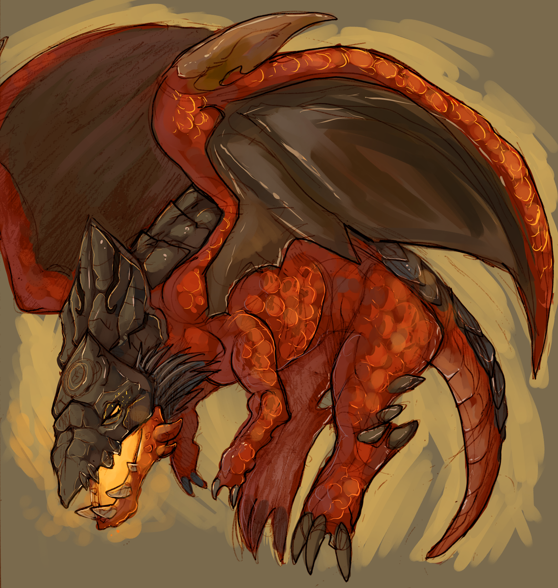 red proto-drake