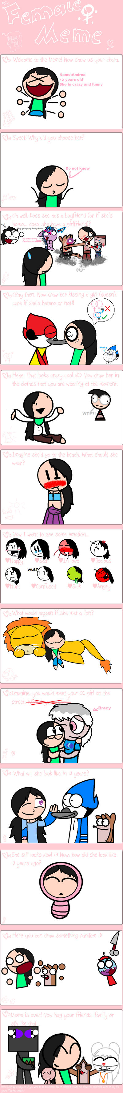 +Female meme+ by Andrealabuenaamiga on DeviantArt