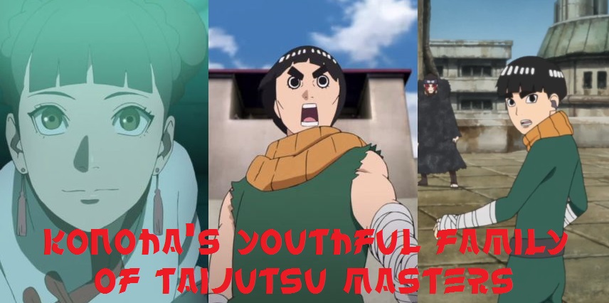 Konoha's youthful family of taijutsu masters