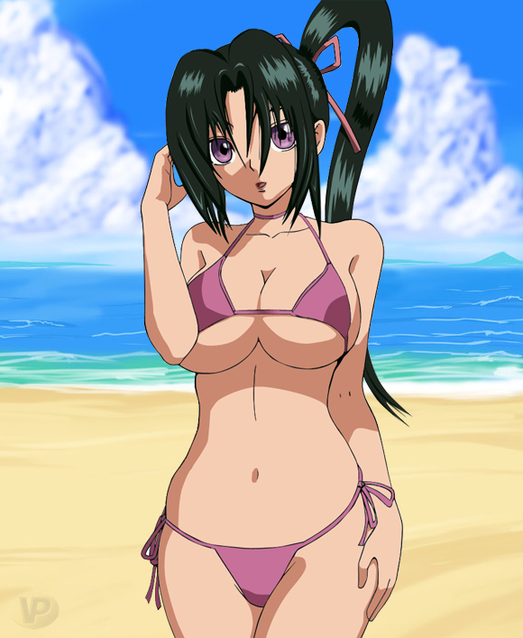 Kosaka Shigure bikini