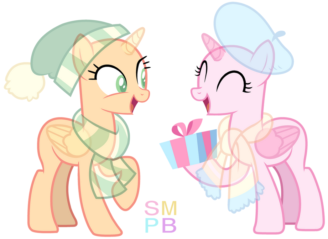 Happy Base Happy Hearts Warming! Two Pony Base by StillMakingPonyBases on DeviantArt