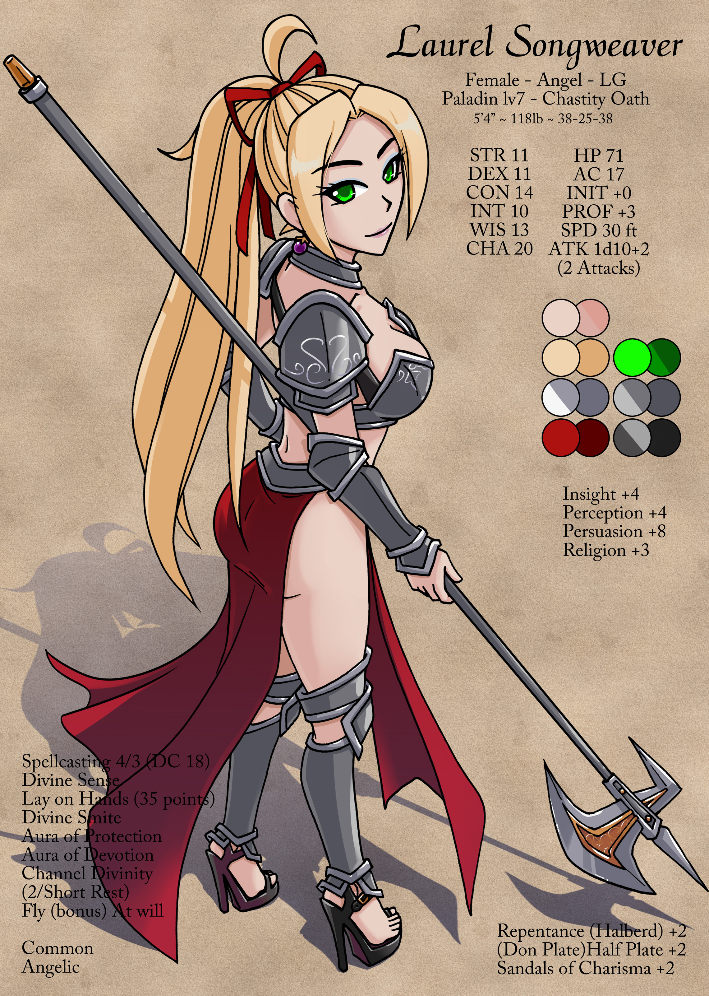 Laurel 5e Sheet