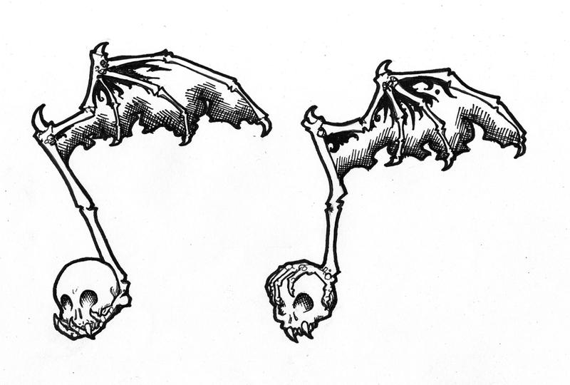 Skull Music Note Tattoo Design by Raenyras on DeviantArt