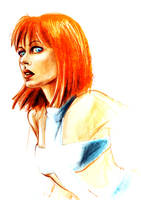 Leeloo speedpaint