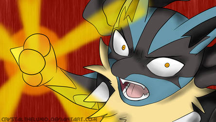Mega Lucario On Mega Pokemon Deviantart Mega Lucario On Mega Pokemon Deviantart