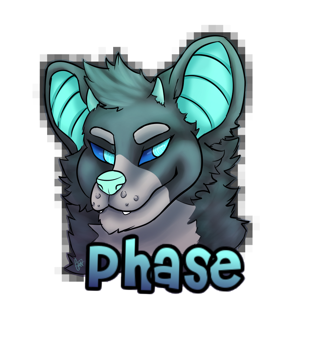 Con Badge for SnaggleFloof