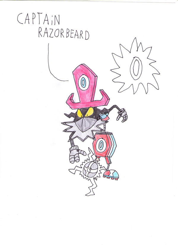Captain Razorbeard by Zeroman02 on DeviantArt